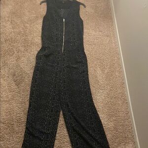 Black Sleeveless Jumpsuit